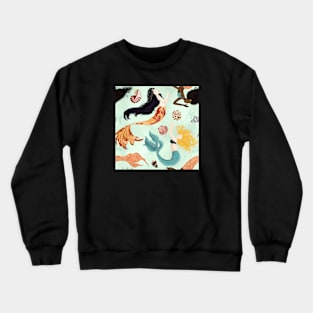 Seashells and Mermaids Crewneck Sweatshirt